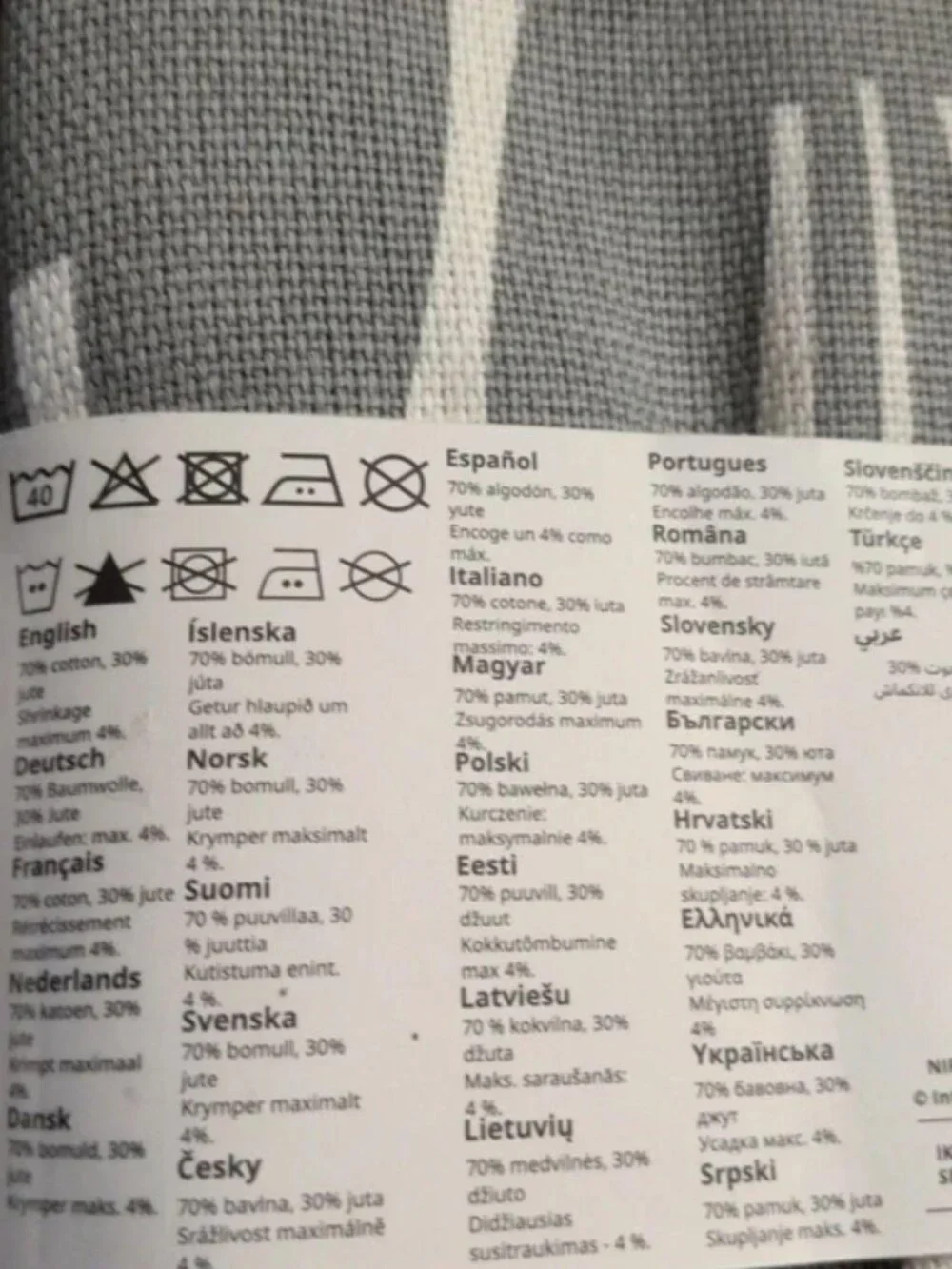 IKEA new grey